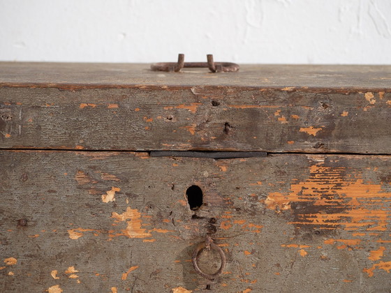 Antique chest with gray patina (c.1920) #72 – Chest of drawers, Rustic (photo 28 of 40)