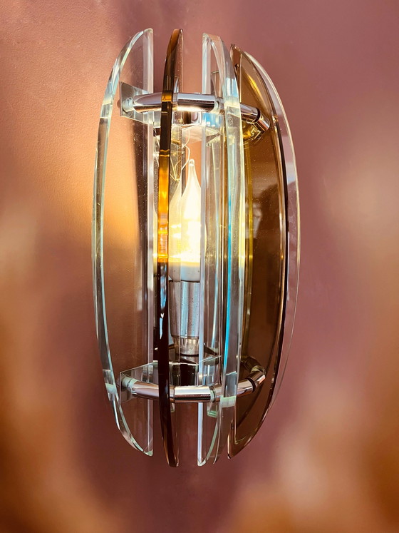 Image 1 of Ensemble d'appliques murales Veca Italy