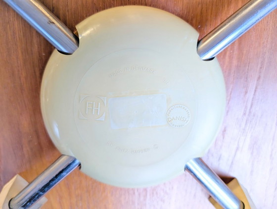 Image 1 of Set van 4 3107 Midcentury stoelen Fritz Hansen Arne Jacobsen Teak