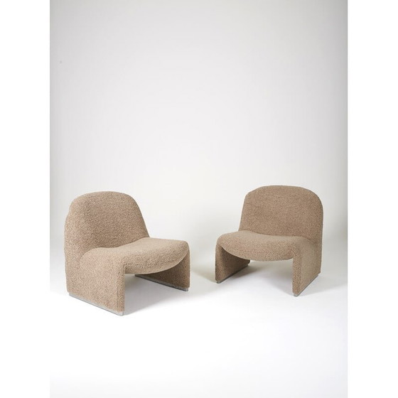 Image 1 of Pair of vintage Alky armchairs by Giancarlo Piretti for Artifort, 1970