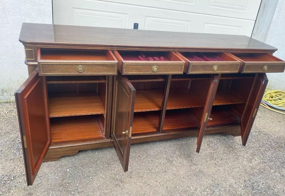 Image 1 of Louis Philippe style mahogany sideboard