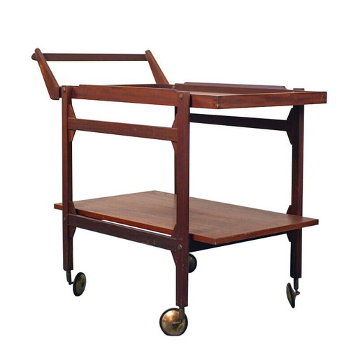 Wooden trolley, 1960s