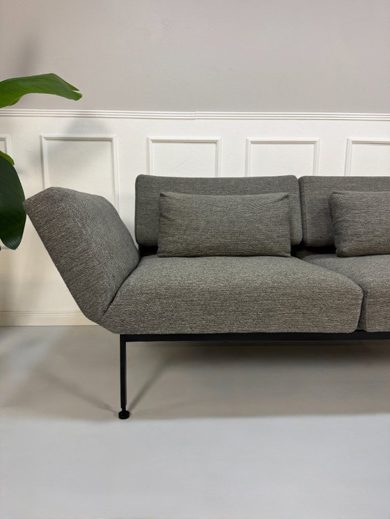 Image 1 of Brühl Roro Soft Sofa, Grey Fabric, Sleeper Sofa, Display Model