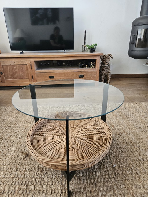 Table basse vintage de design néerlandais – Rohé Noordwolde (années 1960)