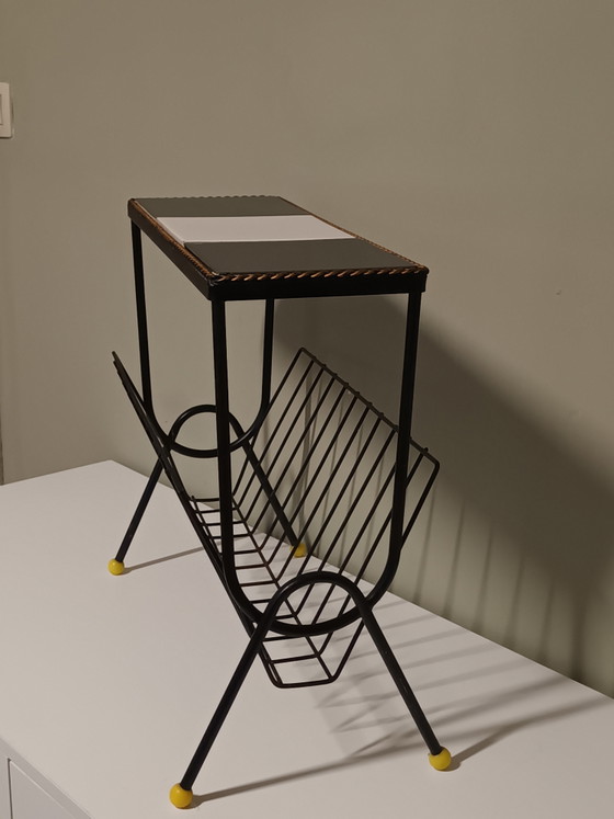 Retro side table – Ceramic, Metal (photo 3 of 10)