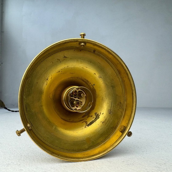 Image 1 of VINTAGE LARGE OPALINE TABLE LAMP