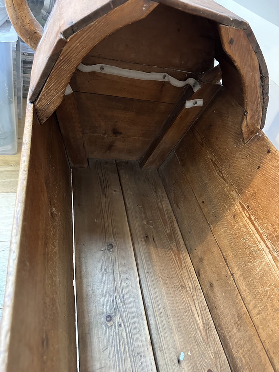 Image 1 of Antieke Groene Wieg