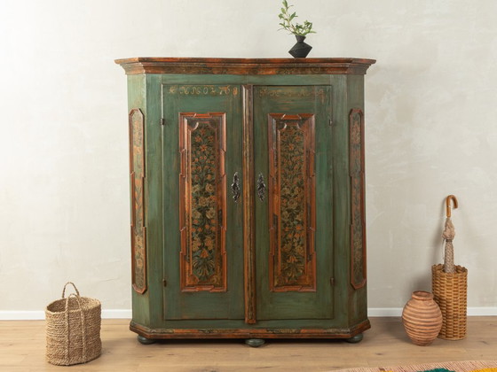 Image 1 of Armoire de ferme ancienne, XVIIIe siècle, vintage