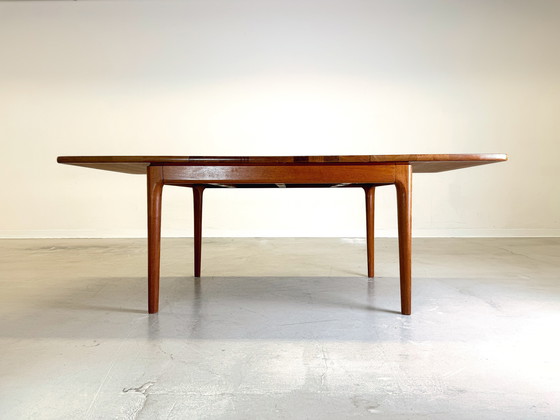 Image 1 of Uitschuifbare eettafel Mid Century Glostrup Møbelfabrik teak