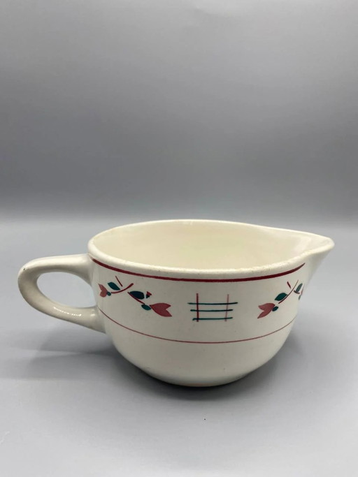 Céranord Saint-Amand Faience Sauce Boat, Mosque Decor, Art Deco – decoratieve objecten (photo 2 of 6)