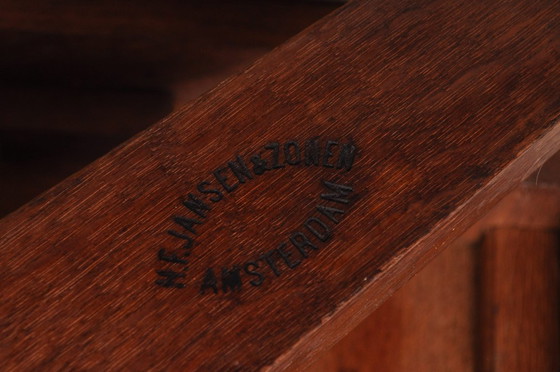 Image 1 of Carrousel de livres antique Jansen & Zonen XL, années 1890