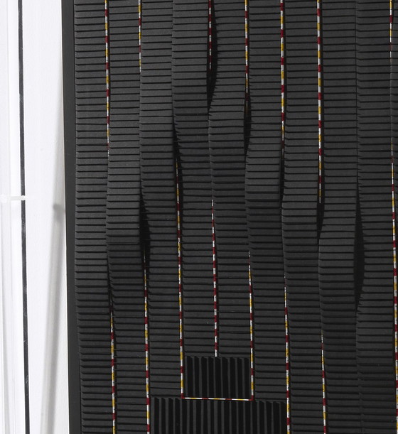 Image 1 of Carré Noir Ondulé Françoise Luciani 2