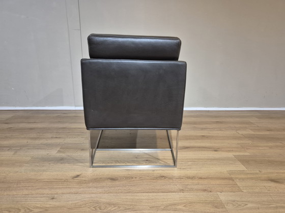 Image 1 of 2x Bert Plantagie Pallas - Armchairs - Brown - Leather - ZGAN