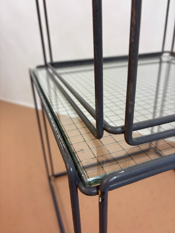 Image 1 of Tables gigognes isocèles de Max Sauze. Années 1970