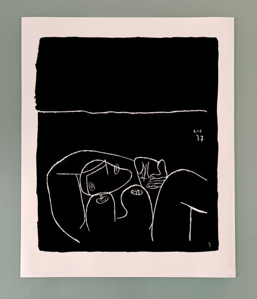 Le Corbusier - Hommage aan de liggende naakte vrouw