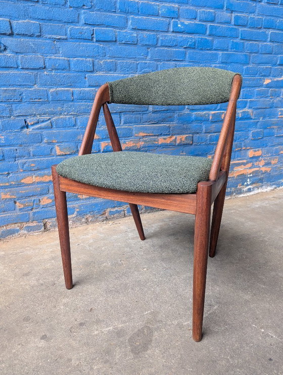 Image 1 of 3 sillas de comedor danesas de Kai Kristiansen