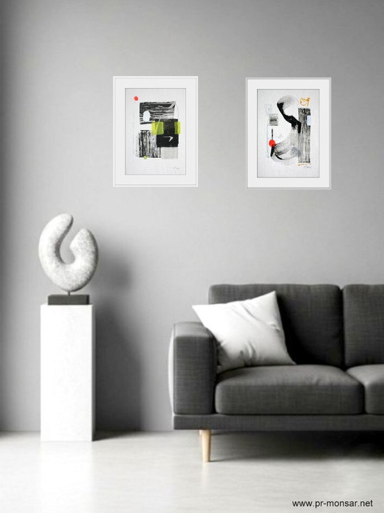 Image 1 of Artwork on paper, signed