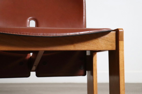 Image 1 of Afra and Tobia Scarpa Model 925 Easy Chairs for Cassina, Italy 1970s