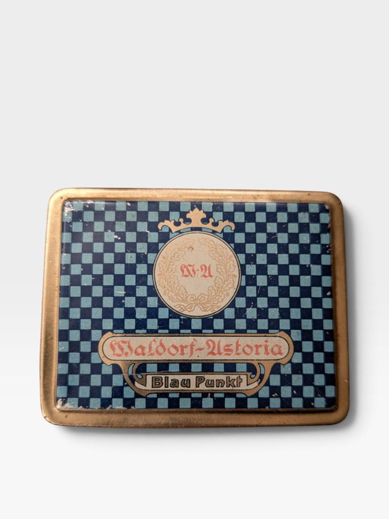 52 Reclame Blikken Collectie / Tabak Sigaretten Koekjes e.v.a., Decoratieve objecten, Metaal (foto 10 van 15)