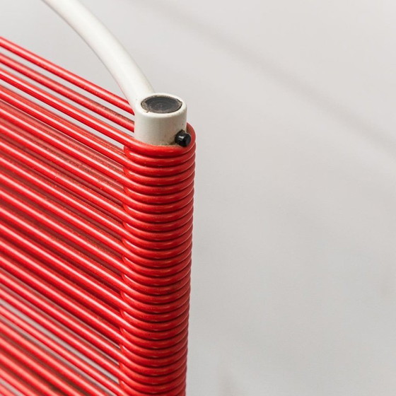 Image 1 of SET DI 6 SEDIE MOD. SPAGHETTI GIANDOMENICO BELOTTI PER ALIAS ANNI '80 MODERNISMO VINTAGE