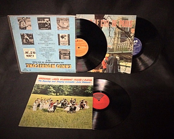 Image 1 of Set van 3 vinylplaten – Emmio Marricane, Juliette Breco, Joza Vlahovic, 33 toeren - 2Y16