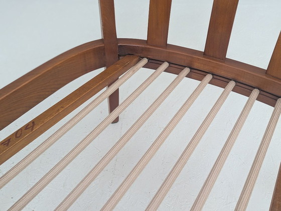 Image 1 of Poltrone in legno di ciliegio Wilhelm Knoll di metà secolo, Germania, anni '60