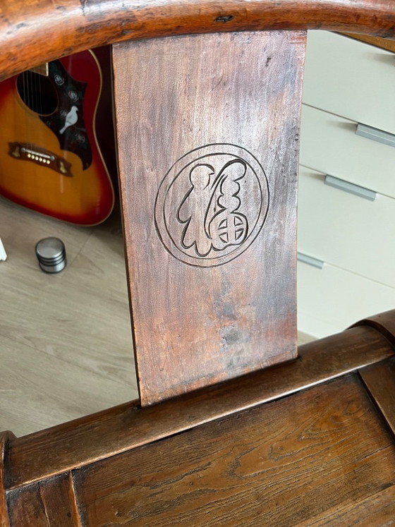 Image 1 of Silla antigua china de Shandong con forma de herradura.