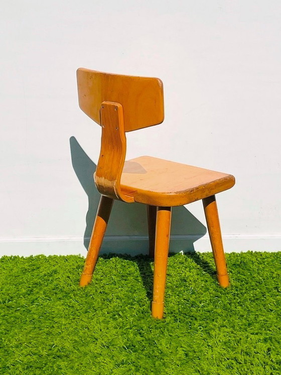 Image 1 of Schilte  Kinderstoel. 60s Vintage