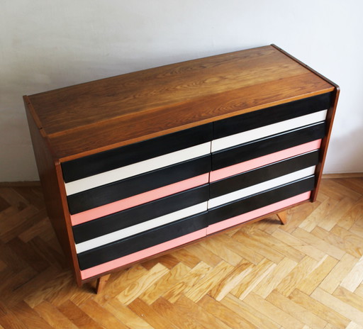 1960's Mid Century Modern Sideboard Model U-453 by Jiri Jiroutek for Interier Praha