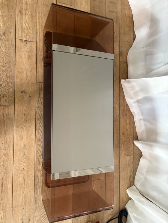 Image 1 of Meuble TV et coffret à disques vintage de l'ère spatiale