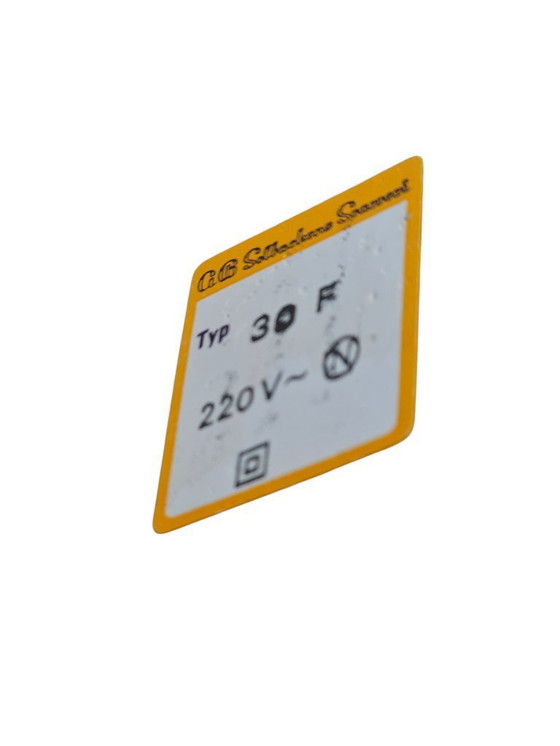 Image 1 of GB Solbackens Svarveri - grenenfineer - vloerlamp - Zweden - 1970's