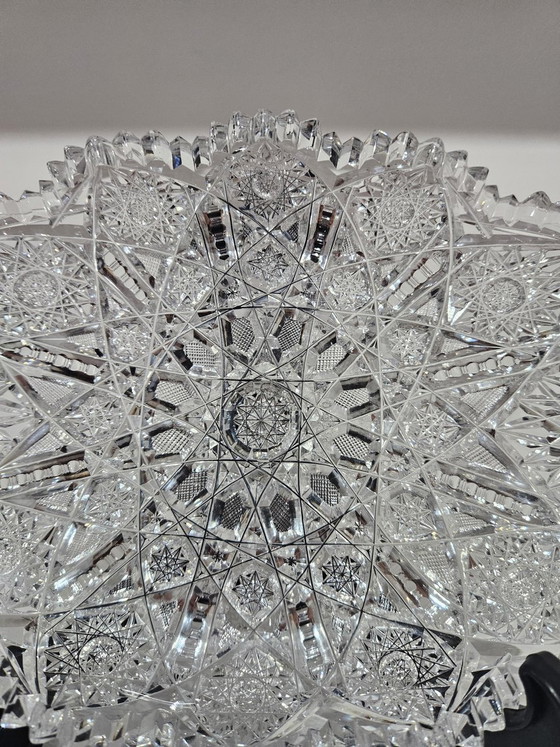 Cuenco de Cristal con Motivo de Estrella, años 20 – Crystal, Glass (photo 9 of 11)