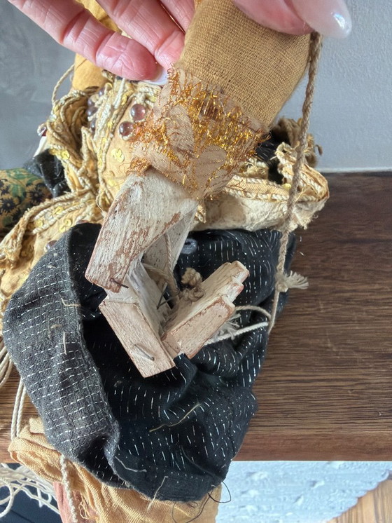 Image 1 of Beautiful antique Asian marionette