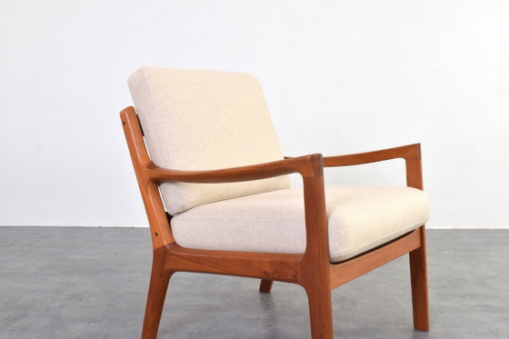 Poltrona Senator in teak, stile danese di metà secolo, disegnata da Ole Wanscher per Cado, anni '60. (photo 8 of 12)