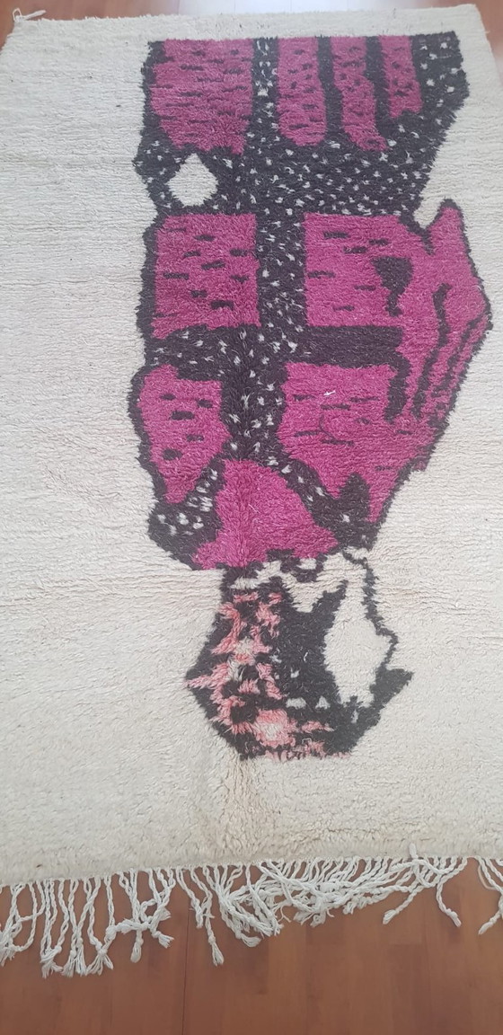 Image 1 of Handgeknoopt Berber kleed wol 262x158cm