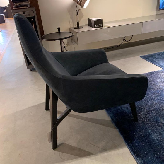Montis Enzo fauteuil blauw – Leather (photo 3 of 4)