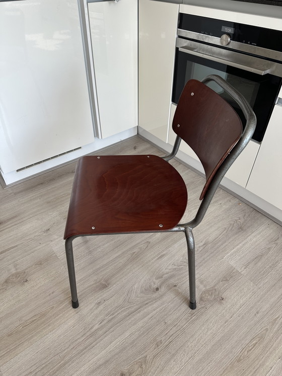 Image 1 of 3x TU Gispen Delft stoelen