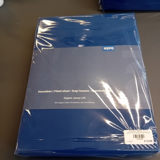 Jersey fitted sheet 235 90 x 200/210