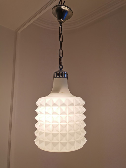 Lampada a sospensione vintage Ivan Jakes anni '60