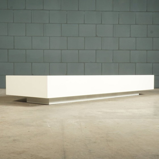 Designer wooden coffee table – white (photo 7 of 12)
