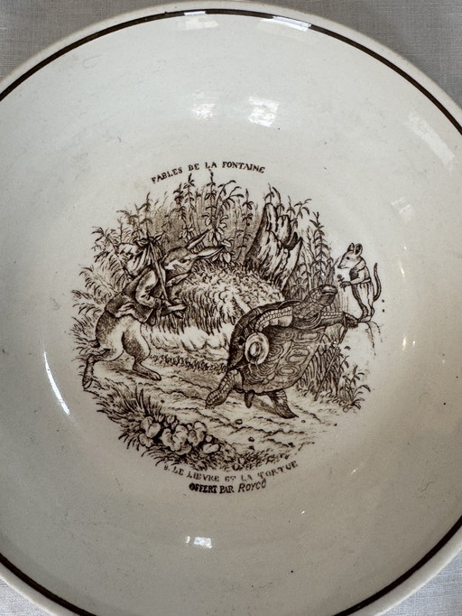 Plato de sopa de Sarreguemines