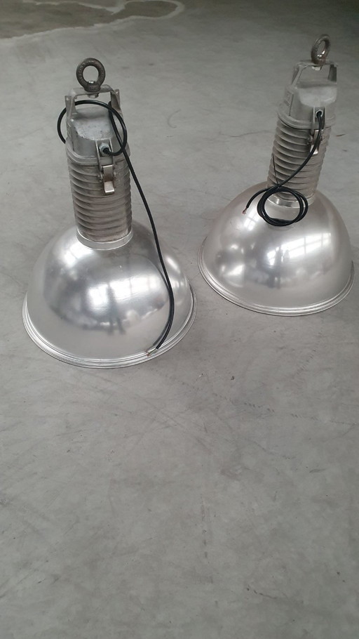 2x Philips industrial vintage factory lamp retro design XL