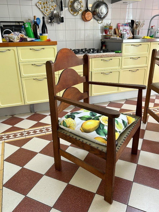Image 1 of 3 Hague School chairs by Cornelis van der Sluys