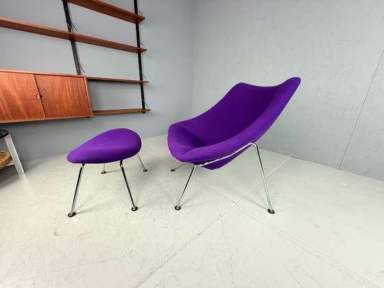 Image 1 of Sillón y reposapiés Pierre Paulin F157 "Big Oyster" para Artifort, 1964