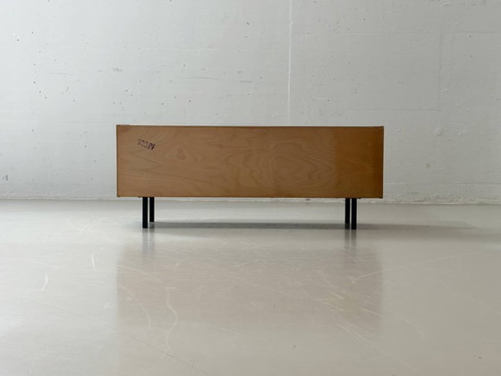 Image 1 of Mid-century lowboard with walnut drawer fronts, 1960s