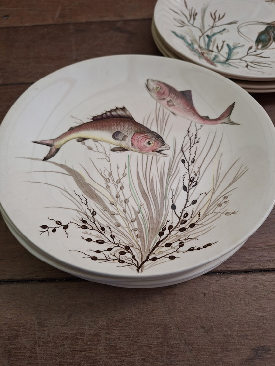 Image 1 of Juego de vajilla Johnson Bros FISH de 15 piezas