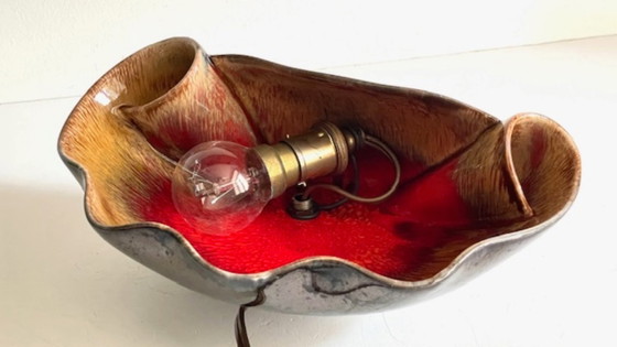 Vintage Vallauris Seashell Lamp – Vallauris France, Table lamps, Ceramic (photo 24 of 37)