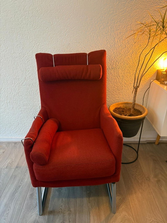 Image 1 of Montis design - modello Madonna - poltrona con rivestimento rosso