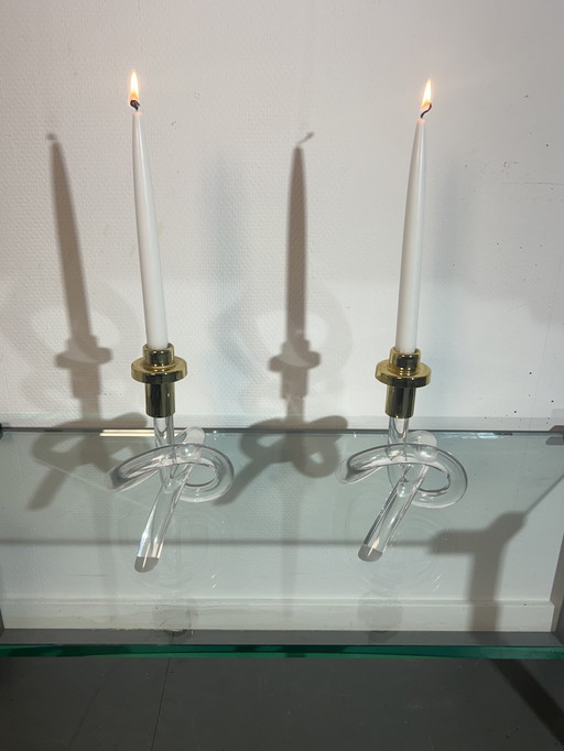 Dorothy Thorpe candle holders '1970'