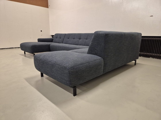 Image 1 of 30% SHOWROOM OUTLET - U Corner Sofa Moritia - Blue - New